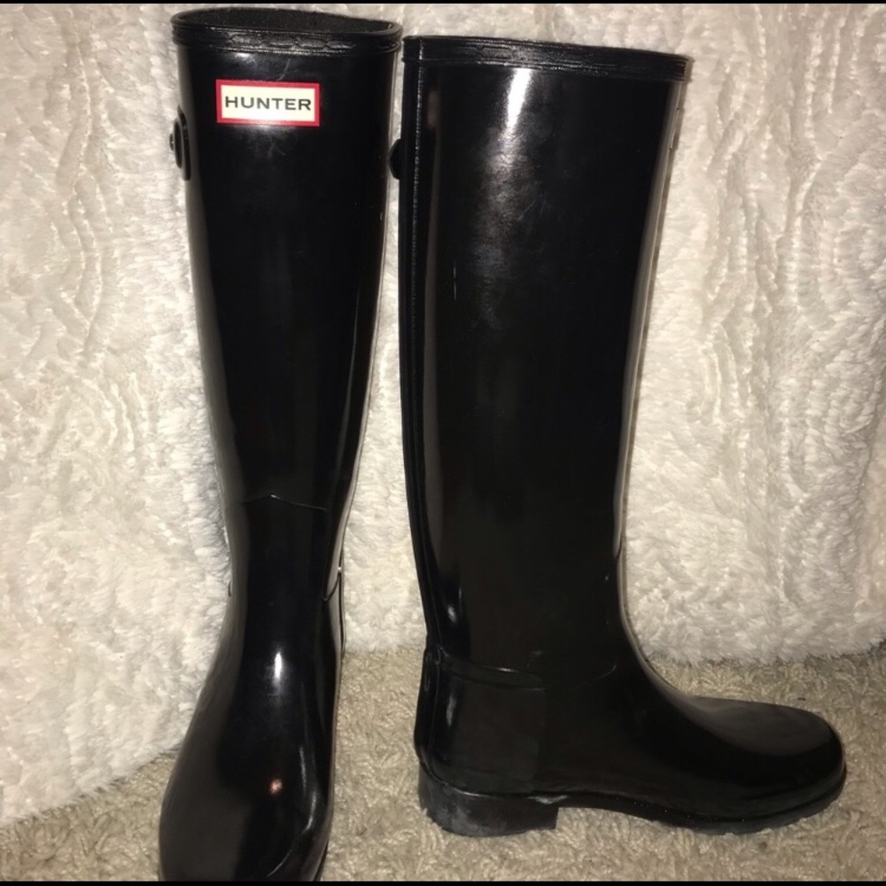 Hunter boots tall